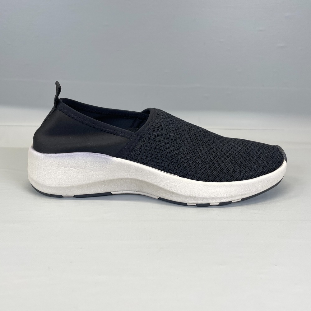 OTBT Royce Sneakers Womens Size 5.5 M Black Stretch Mesh Slip On Comfort Shoes